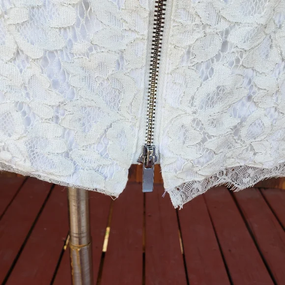 Diane Von Furstenberg Zarita White Lace Dress - Picture 10 of 16